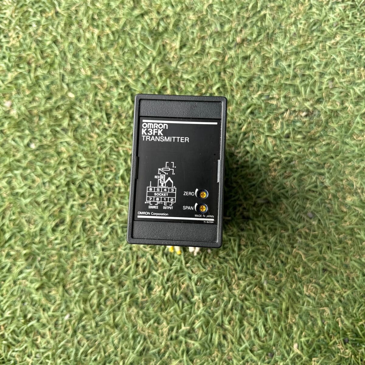 4K004 OMRON TRANSMITTER K3FK-TS-2A-B 信号変換機 保証付き インボイス対応拍卖