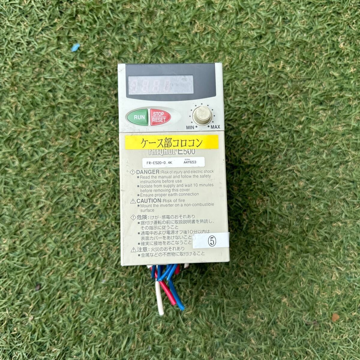 4G020 三菱インバータ FRーE520ー0.4K 保証付き インボイス対応拍卖