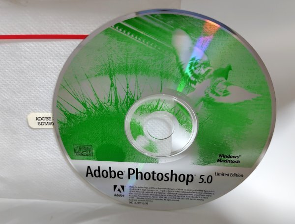 【同梱OK】 Adobe Photoshop 5.0 LE ■ フォトショップ ■ Windows / Mac 両対応版 ■ フォトレタッチ ■ 画像編集拍卖