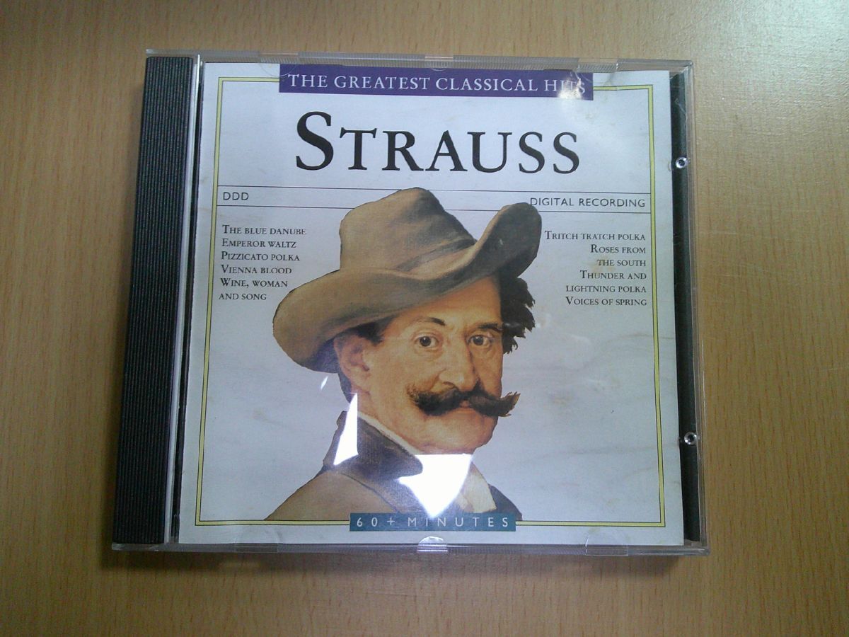 BT R4 送料無料♪【 THE GREATEST CLASSICAL HITS JOHAN STRAUSS JR. (1825-1899) 】中古CD 拍卖