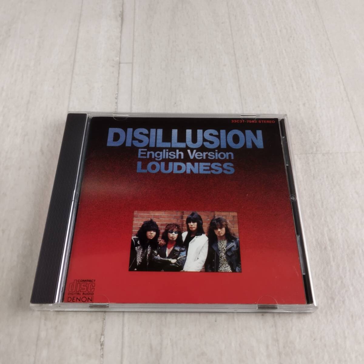 1JC14 CD LOUDNESS Disillusion English Version拍卖