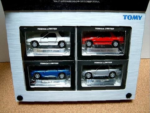 トミカリミテッド MAZDA RX-7(FC3S/FD3S) 4台セット(ワケあり)拍卖