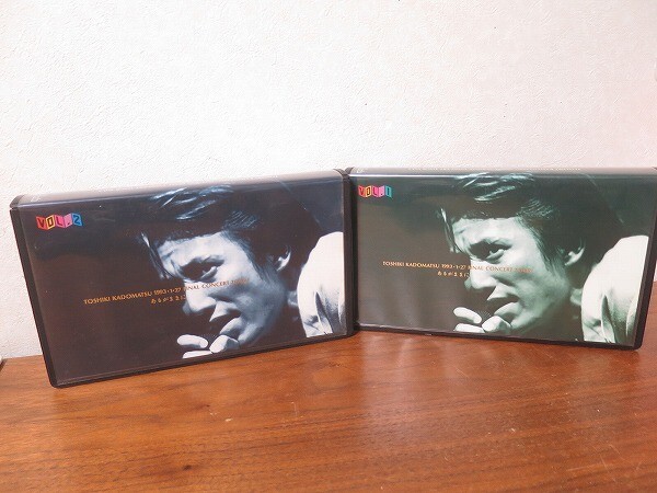 角松敏生 VHS FINAL CONCERT TOUR Vol.2 セット VHSテープ あるがままに拍卖