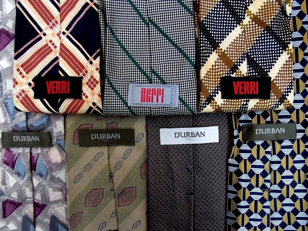 ★3556★SALE【全てダーバン【D'URBAN】&ベリー・7本セットで!超お買得!】ネクタイ③★拍卖