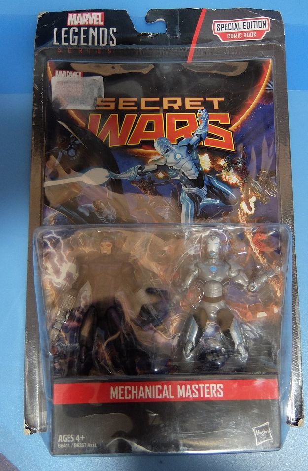 新品 ハズブロ マーベル レジェンド シークレットウォーズ コミックパック メカニカルマスターズ アイアンマン拍卖