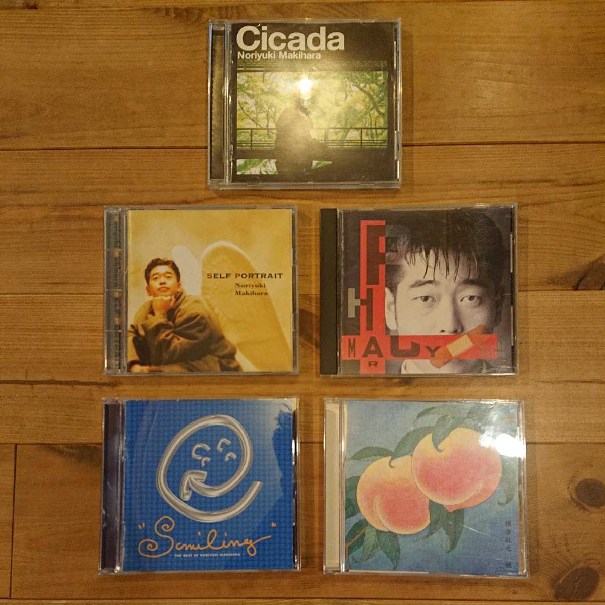 ★槇原敬之 厳選CD アルバム シングル 5枚セット|SELF PORTRAIT|Cicada|PHARMACY|桃|SMILING THE BEST OF NORIYUKI MAKIHARA★拍卖