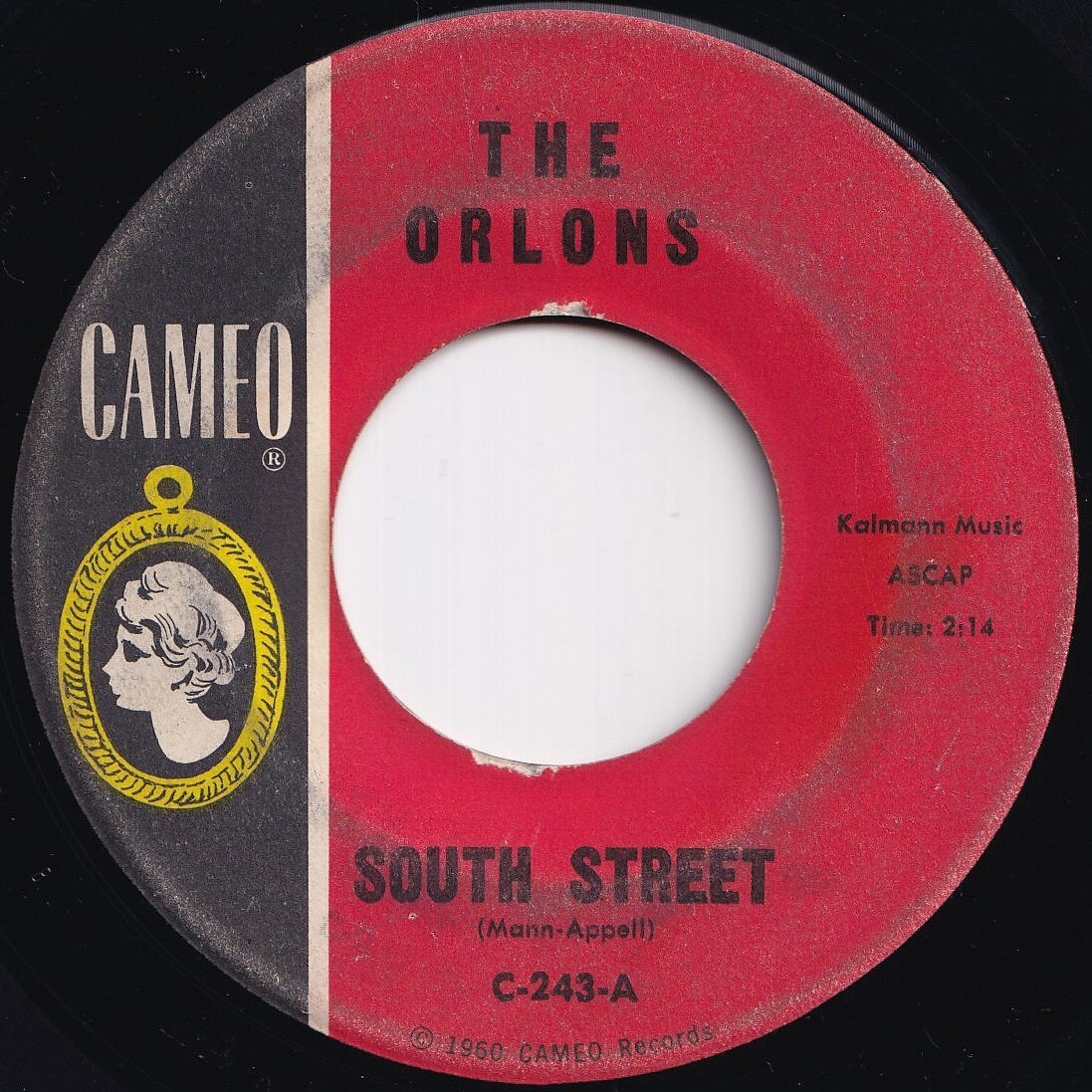 Orlons South Street / Them Terrible Boots Cameo US C-243 209930 R&B R&R レコード 7インチ 45拍卖
