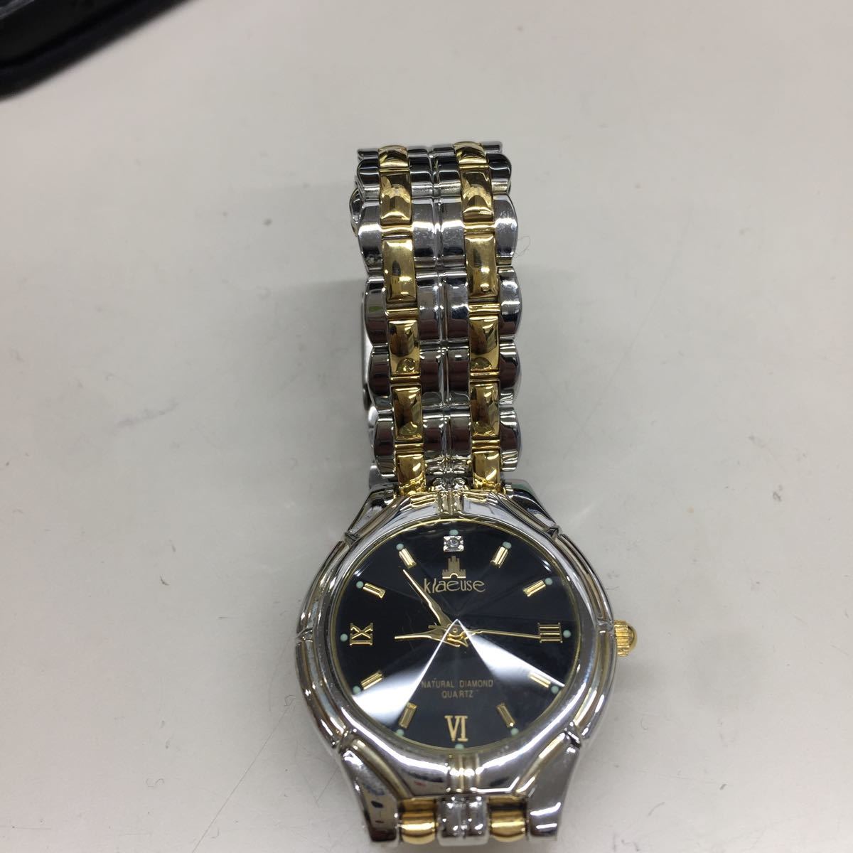 B1071【美品】Klaeuse メンズクオーツ時計拍卖