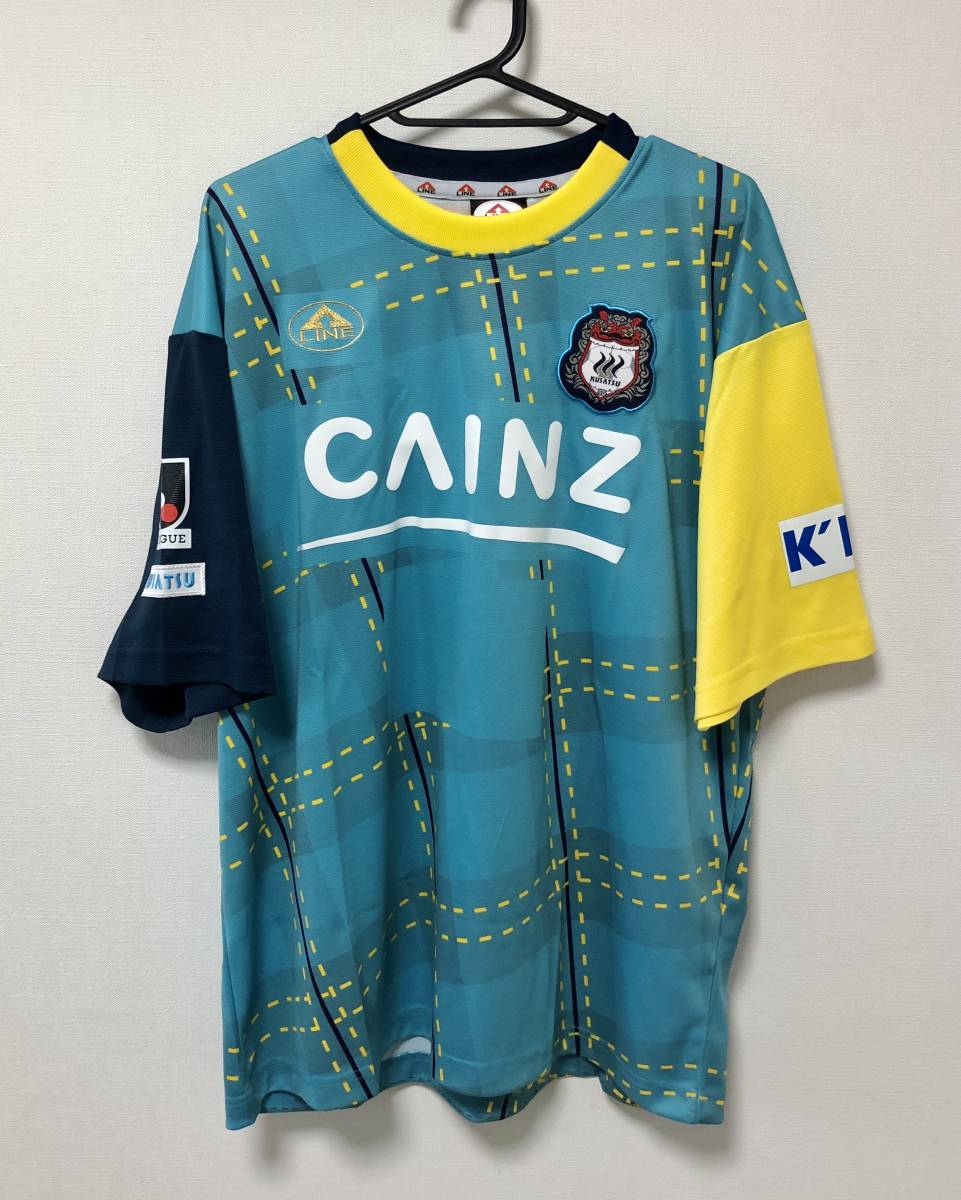 A-LINE ザスパクサツ群馬 2012年 クラブ創設10周年記念マンスリー ユニフォーム サイズLL拍卖