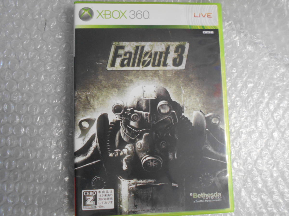 送料無料 XBOX360ソフト Fallout 3 フォールアウト3拍卖