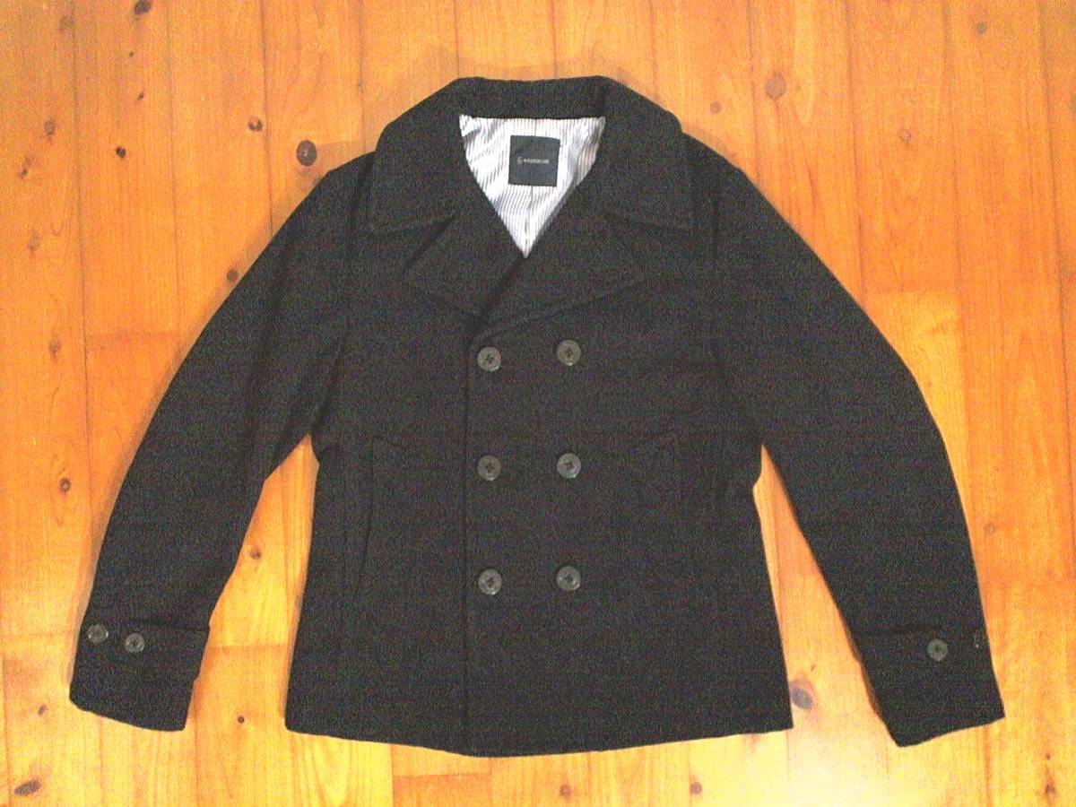 ☆レイジブルー【RAGEBLUE】ピーコート Pコート ジャケット S 黒 ブラック 拍卖