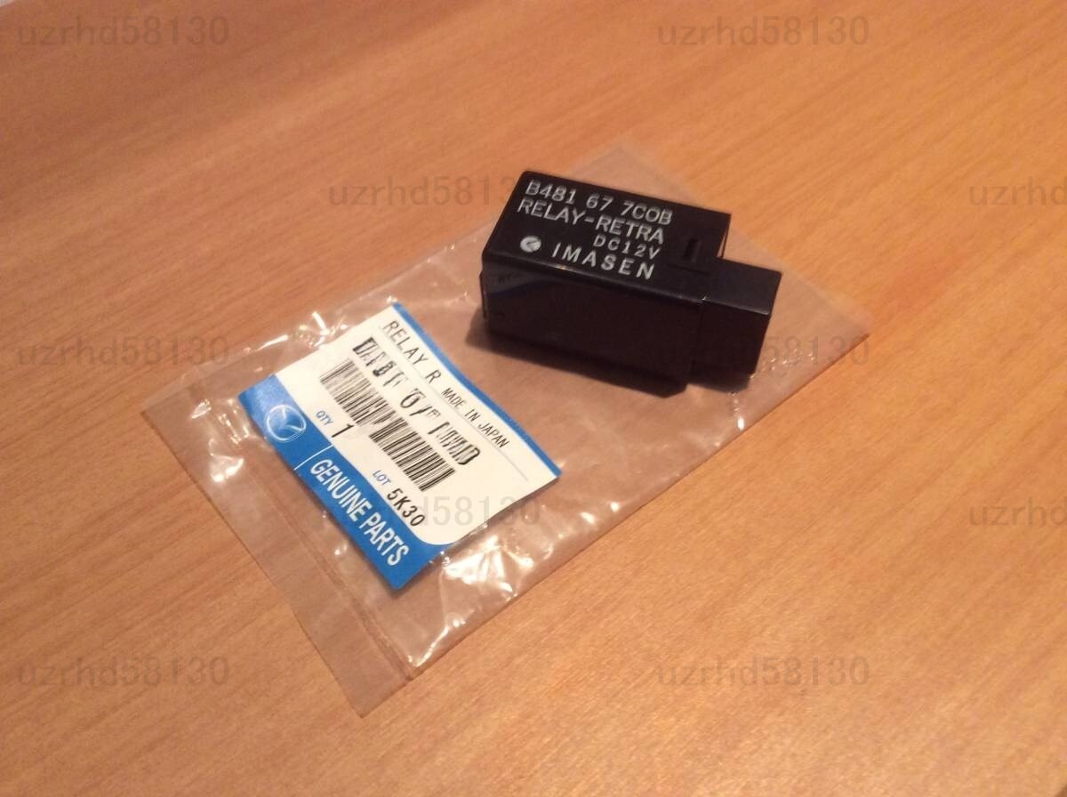マツダ純正 RX-7 FD3S FD3S SA22C ロードスター NA8C カウルパネル リトラクターリレー MAZDA拍卖