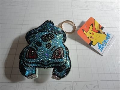 ポケモン フシギダネ【メール便/即決あり】チェーンマスコットクリーナー キーホルダー キラキラ ポケットモンスター 未使用拍卖