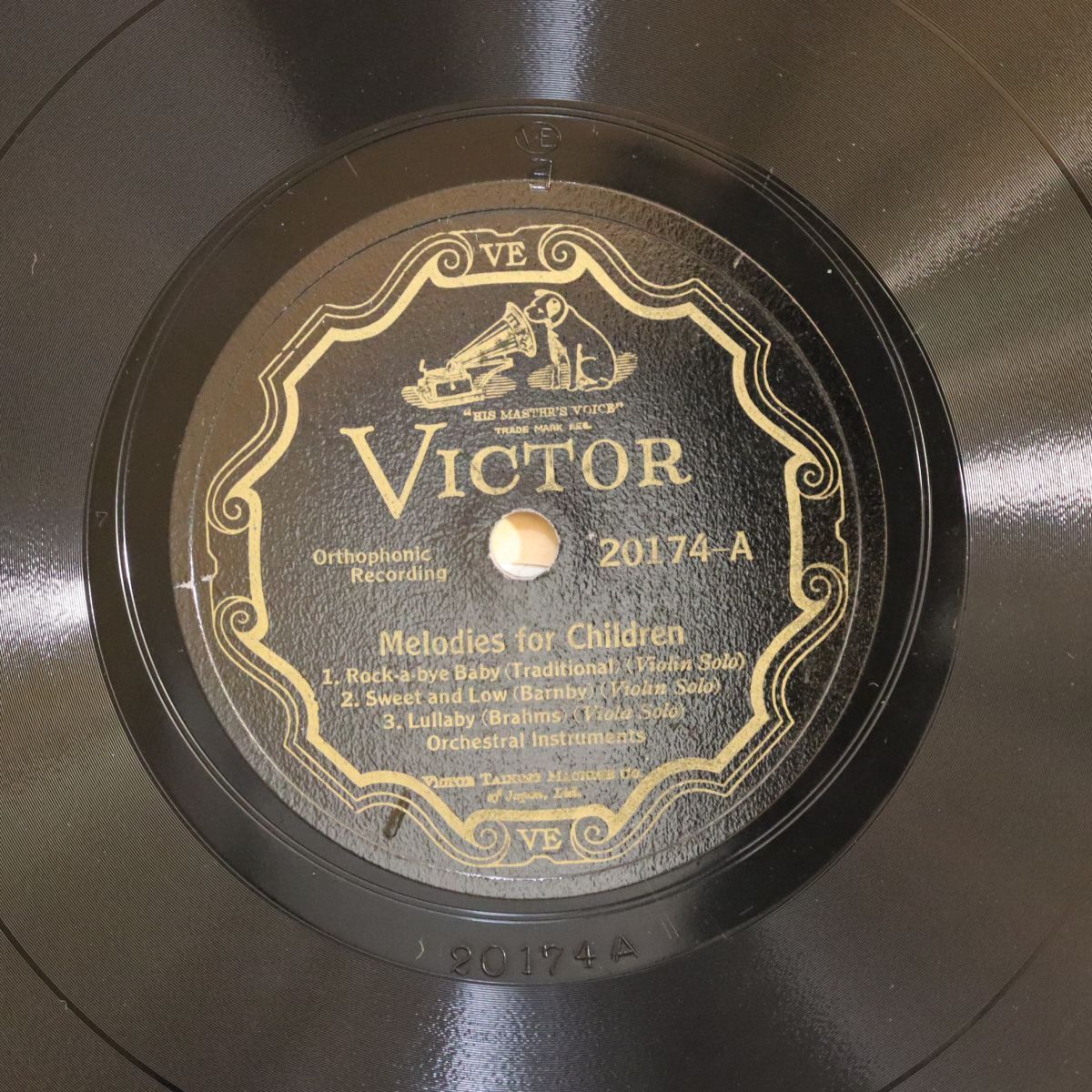 SA32/SP盤/「MELODIES FOR CHILDREN 」(子供のための旋律)/ヴァイオリンソロ他/20174拍卖