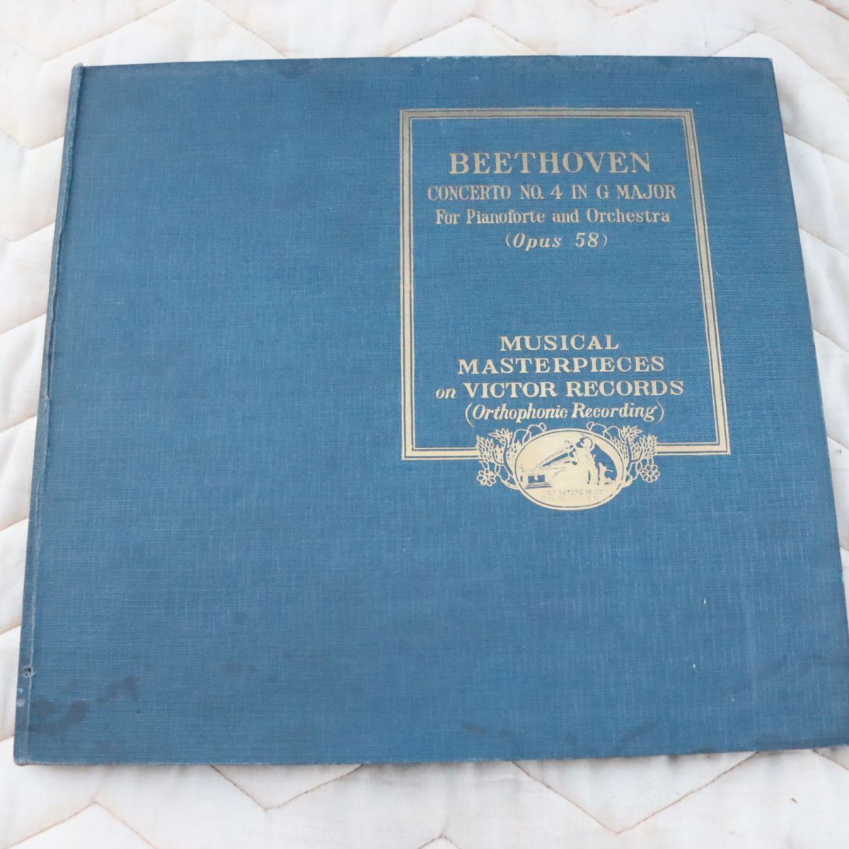 SD01/SP盤/4枚組/アルトゥル・シュナーベル(P)/マルコム・サージェント指揮/ロンドンフィル/ベートーヴェン:ピアノ協奏曲第4番拍卖