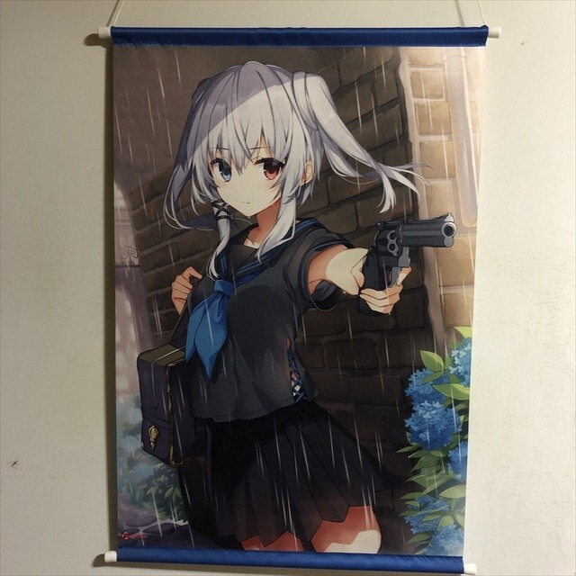T0178 ◆シエル 三嶋くろね あめときみと B2サイズ タペストリー拍卖