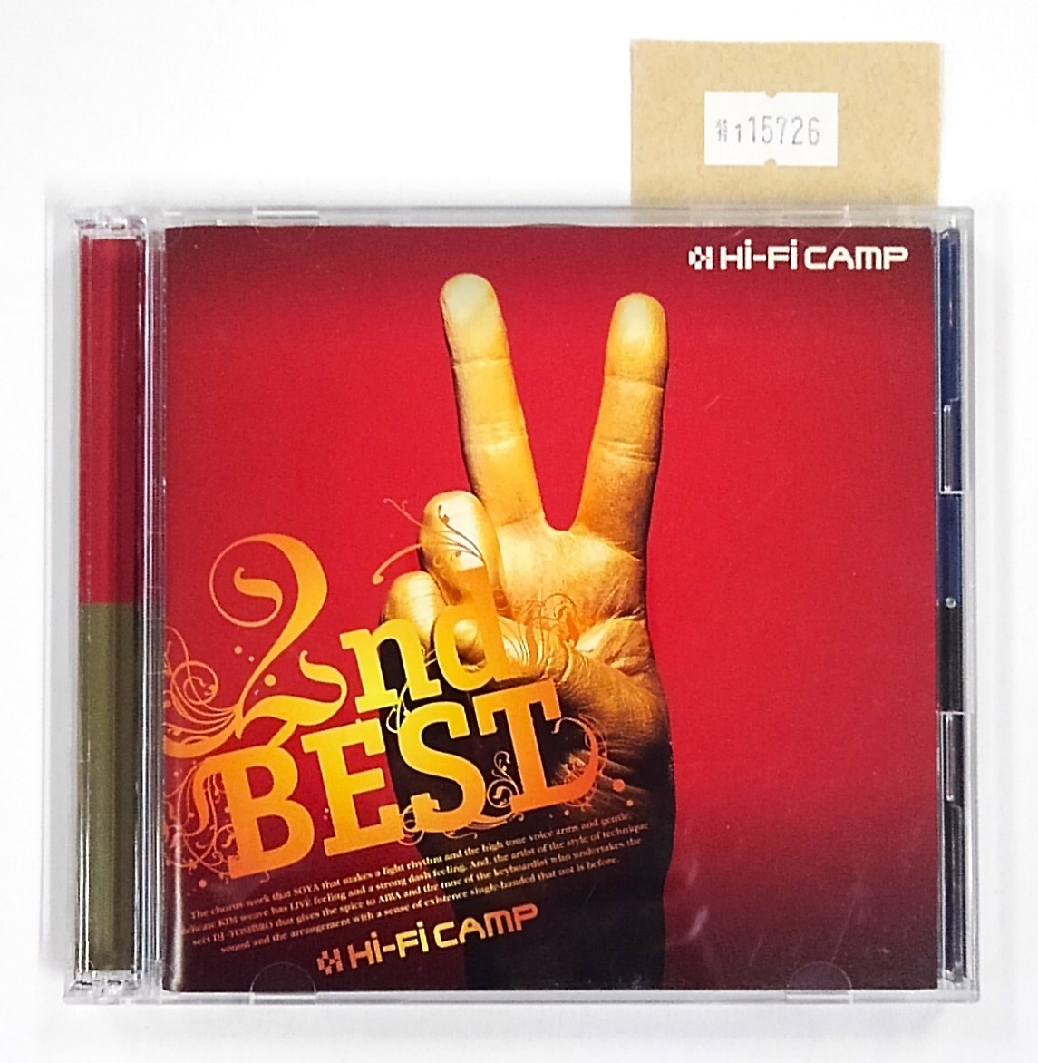万1 15726 【CD+DVD】 2nd BEST / Hi-Fi CAMP拍卖
