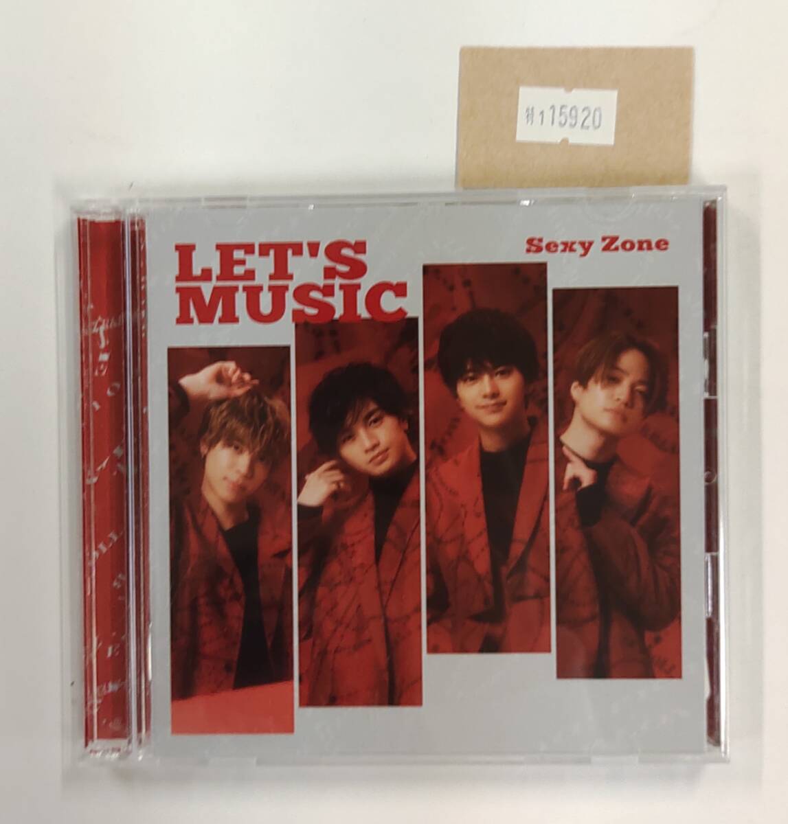 万1 15920 【CD+DVD】Sexy Zone / LET'S MUSIC(初回限定盤B) 帯付き拍卖