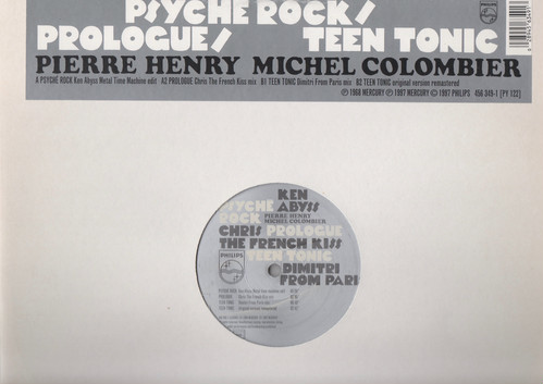 【廃盤12inch】Pierre Henry & Michel Colombier / Psych Rock / Prologue / Teen Tonic拍卖