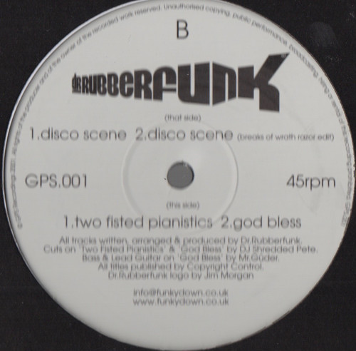 【廃盤12inch】Dr. Rubberfunk / Disco Scene EP拍卖