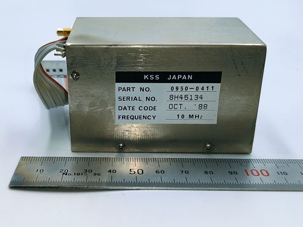 KSS 0950-0411 10MHz 水晶発振器 OCXO ジャンク /ep2501-j029拍卖