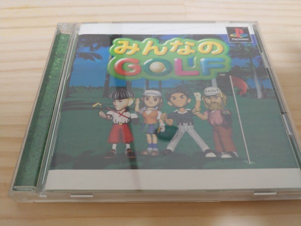 ★送料無料・PSソフト★みんなのGOLF みんゴル プレステ拍卖