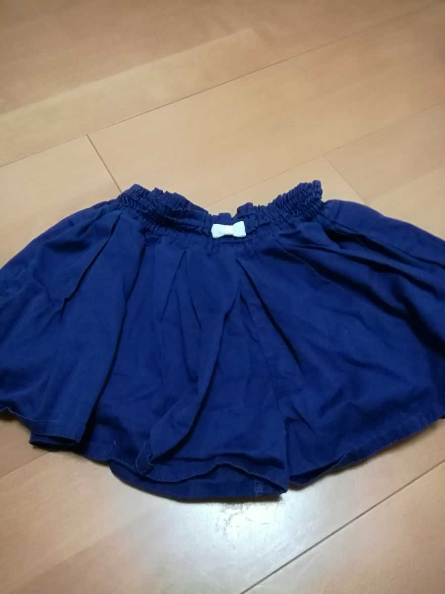 プティマイン 女の子用 キュロットスカート 春夏物拍卖