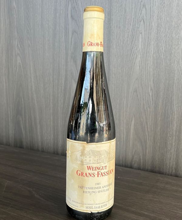 希少!放出品!1985年★トリッテンハイマーアポケーテシュペートレーゼ★モーゼル拍卖