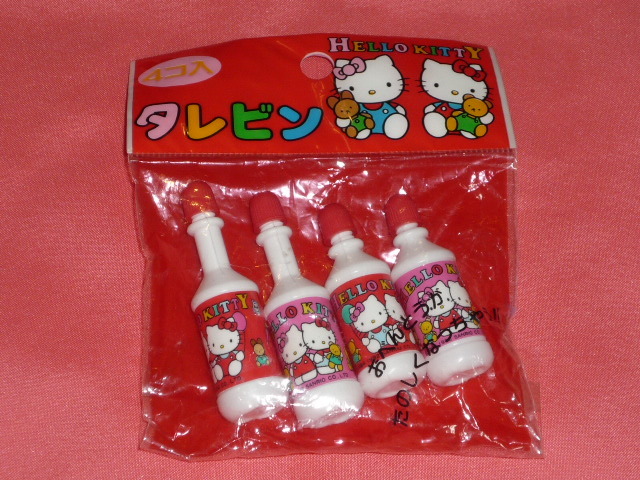 激レア!レトロ 1990年 サンリオ ハローキティ タレビン 醤油入れ☆拍卖