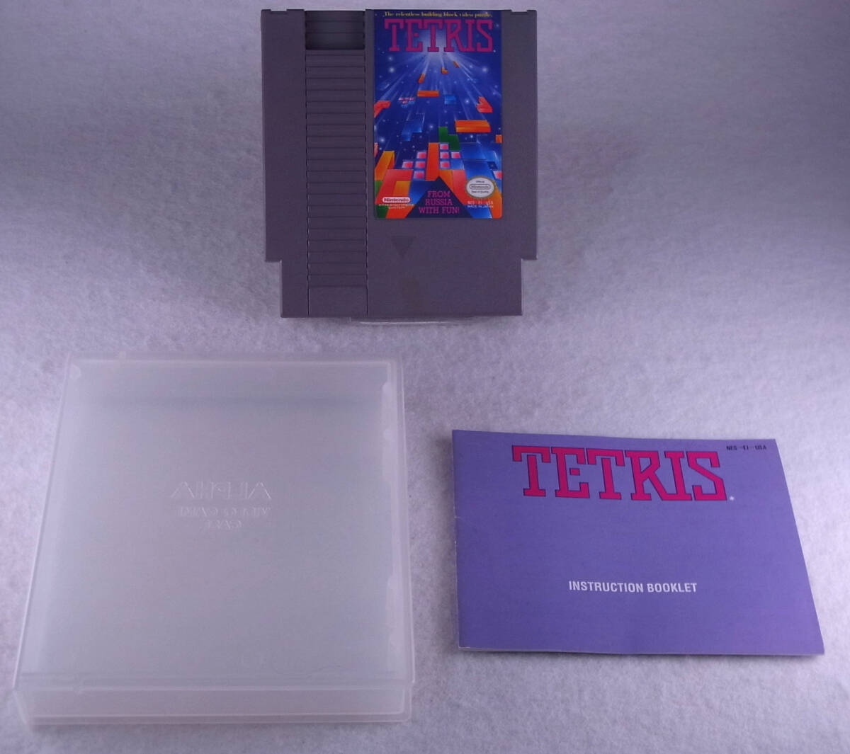 ★中古 NES TETRIS テトリス 北米版(任天堂版日本未発売)拍卖