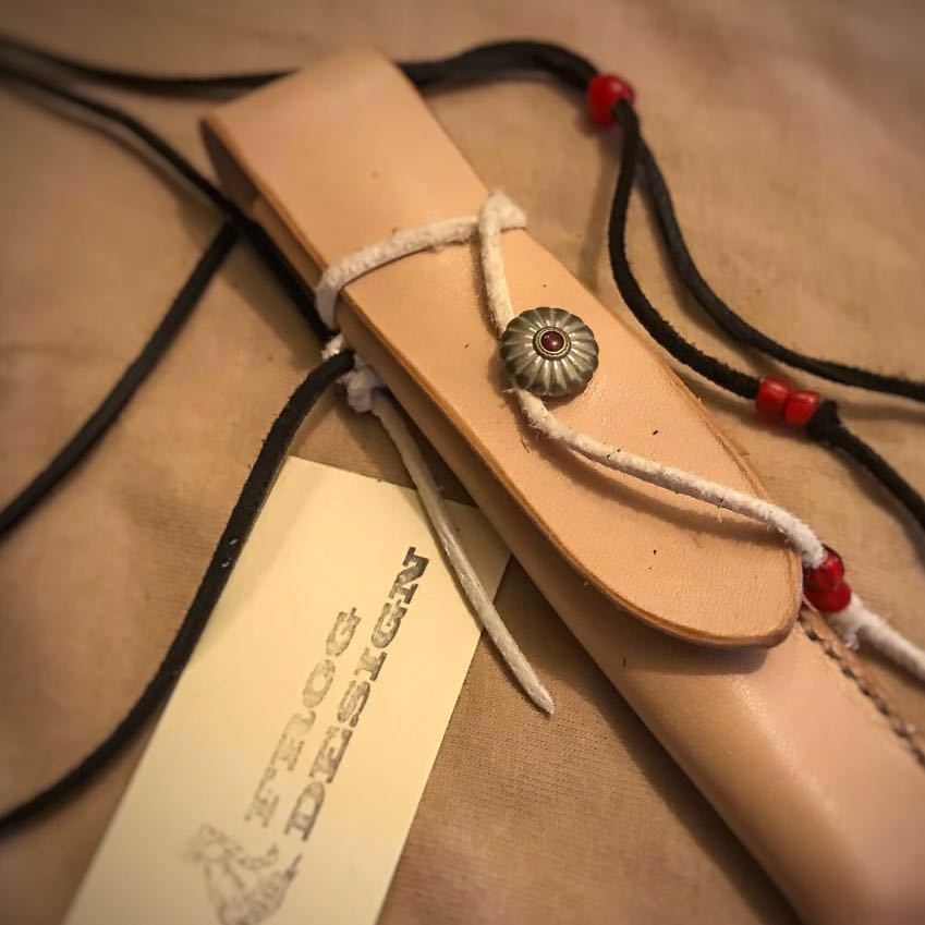 【PloomTECHの鞘 ネックストラップ付】プルームテック 本革製ケース拍卖