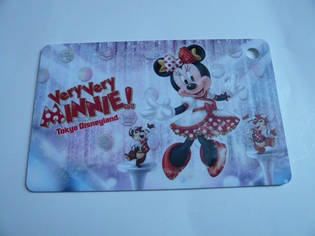ディズニーランドホテル ベリーベリーミニー オリジナルカード 非売品拍卖