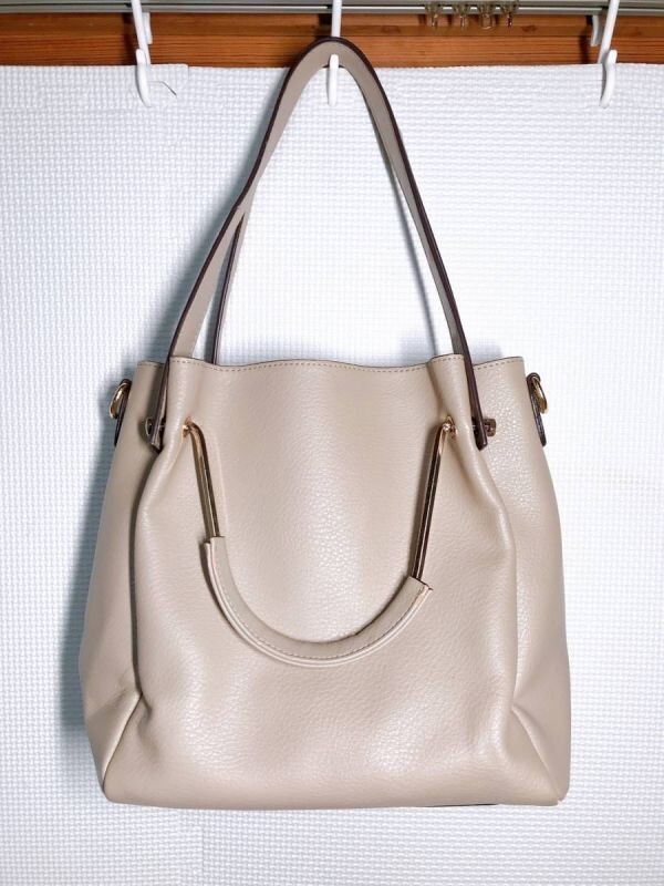 ★PERENNE ペレンネ トートバッグ レザー レディース ビジネス拍卖