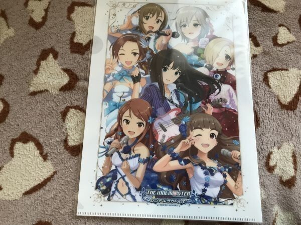 d049クリアファイル アイドルマスター シンデレラガールズ 2ndライブ CD物販特典 渋谷凛 白坂小梅 神谷奈緒 多田李衣菜 アナスタシア拍卖