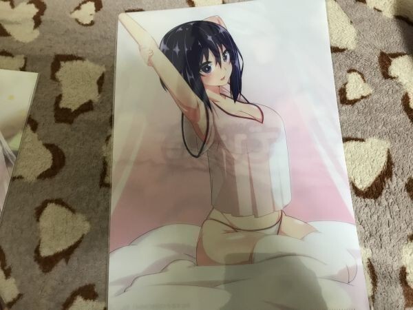 d044クリアファイル でびるち むすあき 1巻 メロンブックス特典 非売品 むすあき Devil chi サキュバス 悪魔っ娘ラブコメ拍卖