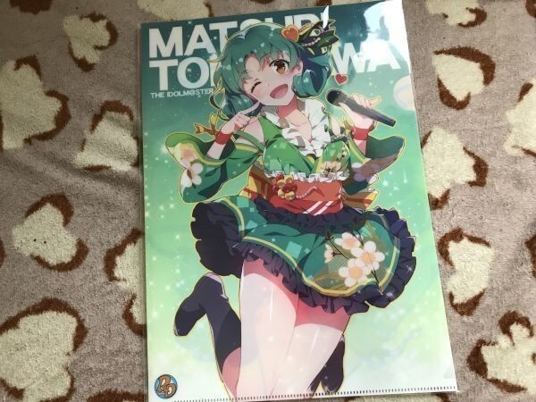 d046クリアファイル アイドルマスター ミリオンライブ! 徳川まつり 七尾百合子(おつまみ) COMIC1☆10/ReDrop拍卖