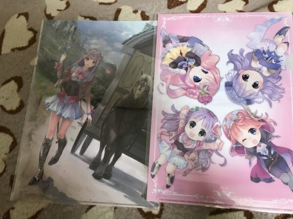 d050クリアファイル SWITCH PS4  ルルアのアトリエ  ガスト 岸田メル 特典 2枚セット ロロナ拍卖
