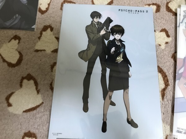 d043クリアファイル PSYCHO-PASS サイコパス 天野明 EGOIST redjuice CD Fallen 特典 非売品 宜野座 常守拍卖