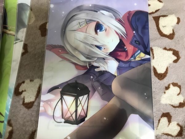 d034クリアファイル 艦隊これくしょん~艦これ~ 浜風(ミヤスリサ) C91/D・N・A.Lab Wポケット拍卖