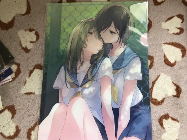 d047クリアファイル U35) C92/amaon うみこ  アオナツライン ラピスリライツ 白い砂のアクアトープ拍卖