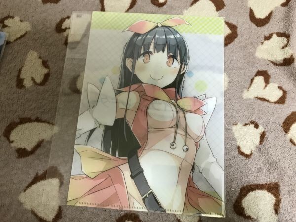 d037クリアファイル 14歳とイラストレーター 溝口ケージ /NtyPe 特典 非売品4 青春ブタ野郎拍卖