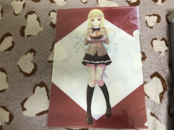 d041クリアファイル ラーメン大好き小泉さん  鳴見なる とらのあな特典2拍卖