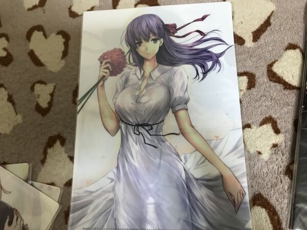 d050クリアファイル FGO Fate stay night Heaven's Feel 桜(鬼月あるちゅ) C96/うどんや モンハン拍卖