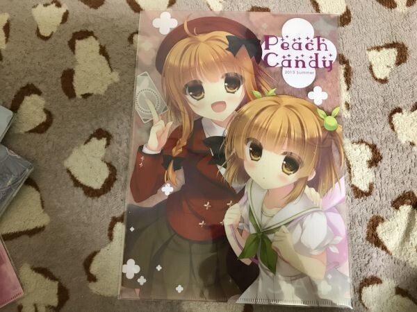 d048クリアファイル ゆき恵) C84/Peach Candy 特典拍卖