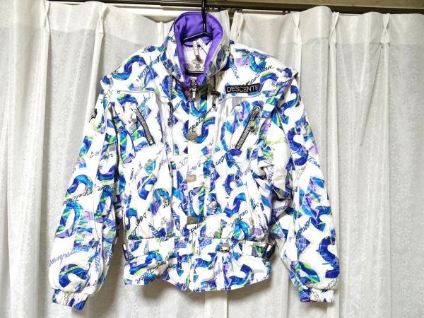 希少 80年代 ビンテージ 日本製 デサント スキーウエア スノボー ジャケット Oサイズ レトロ 当時物拍卖