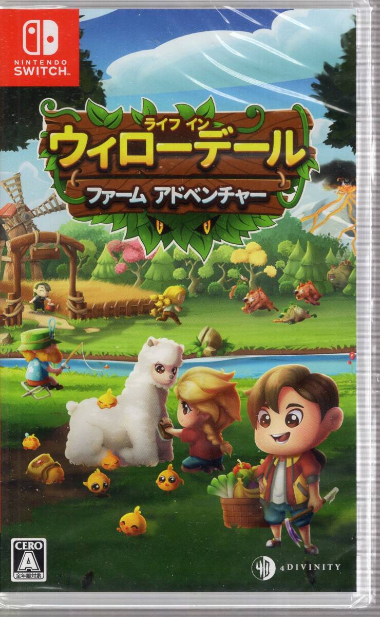 Switch※未開封品※◆ライフ イン ウィローデール:ファーム アドベンチャー~ 4Divinity ■送料無料■a/43.5拍卖