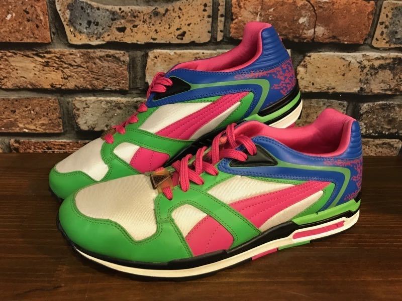 F804 メンズスニーカー PUMA XS850 HOT プーマ おしゃれ 人気 ローカット ランニング マルチカラー/ 28.5cm拍卖