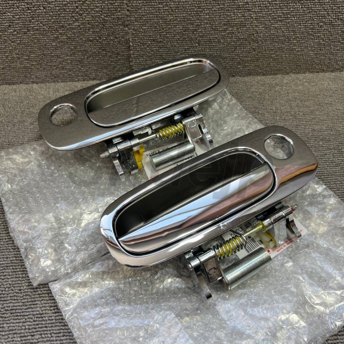 【新品】トヨタ AE111 CE11# EE111 レビン トレノ 純正 フロントドア アウターハンドル ASSY 左右セット Handle, front door, outside RL拍卖
