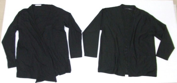 【お買得!】★カーディガン2点セット★黒 LLサイズ ①defective struct ②OVAL DICE拍卖