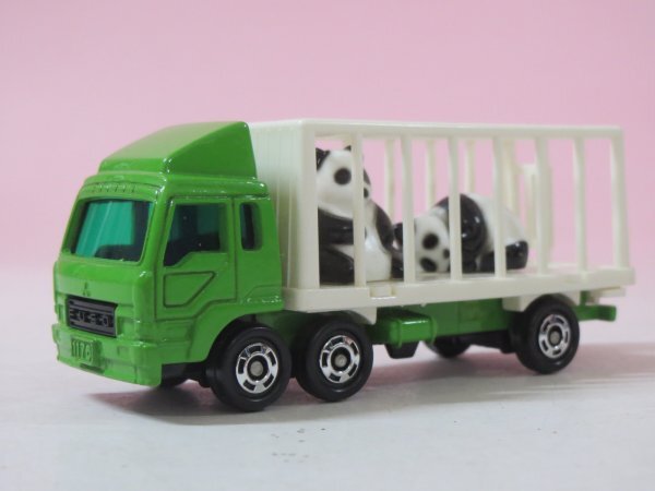 70740■トミカ76-4 ふそう動物運搬車(パンダ)日本製拍卖
